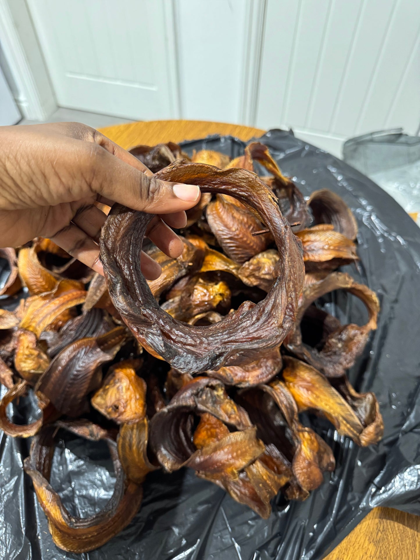 Eja Abo (Freshly Smoked Sole Fish).