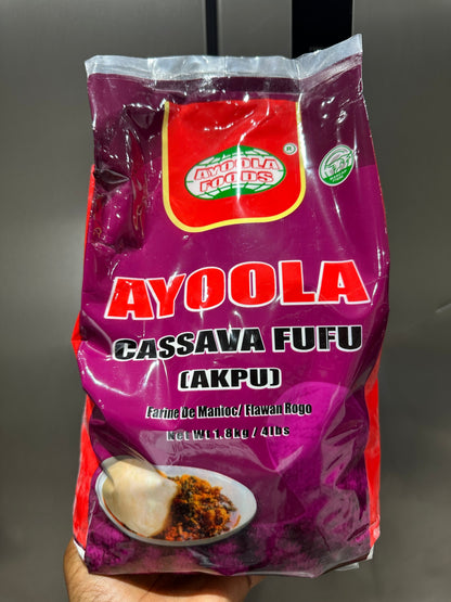 Cassava fufu flour – Akpu