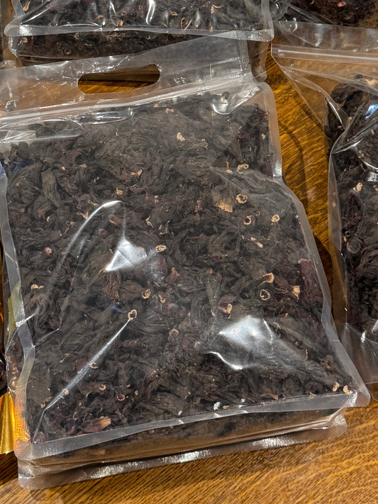 Dried Zobo leaves (Nigerian Zobo)