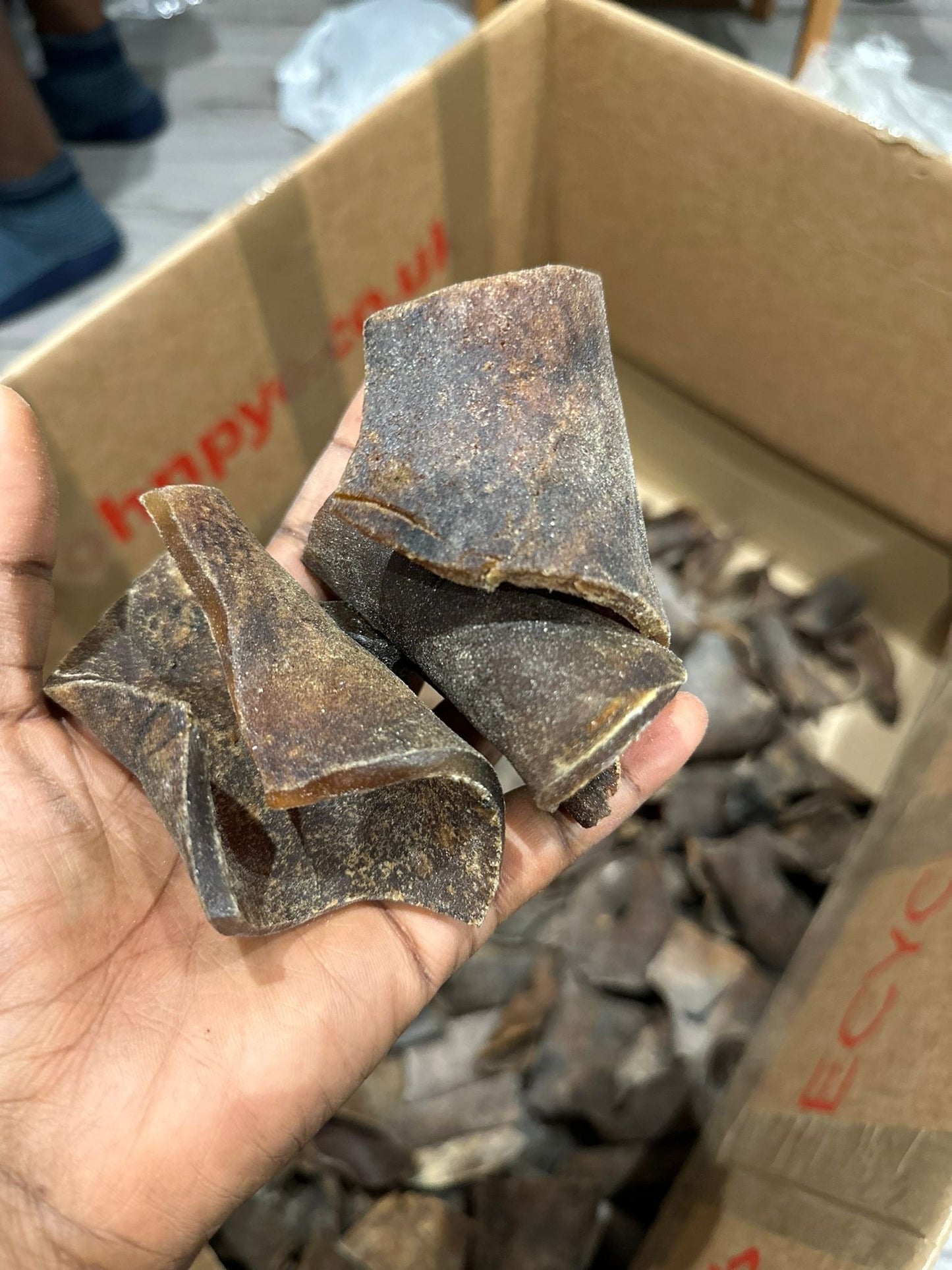 Dried Smoked Ponmo/Kpomo- Cow