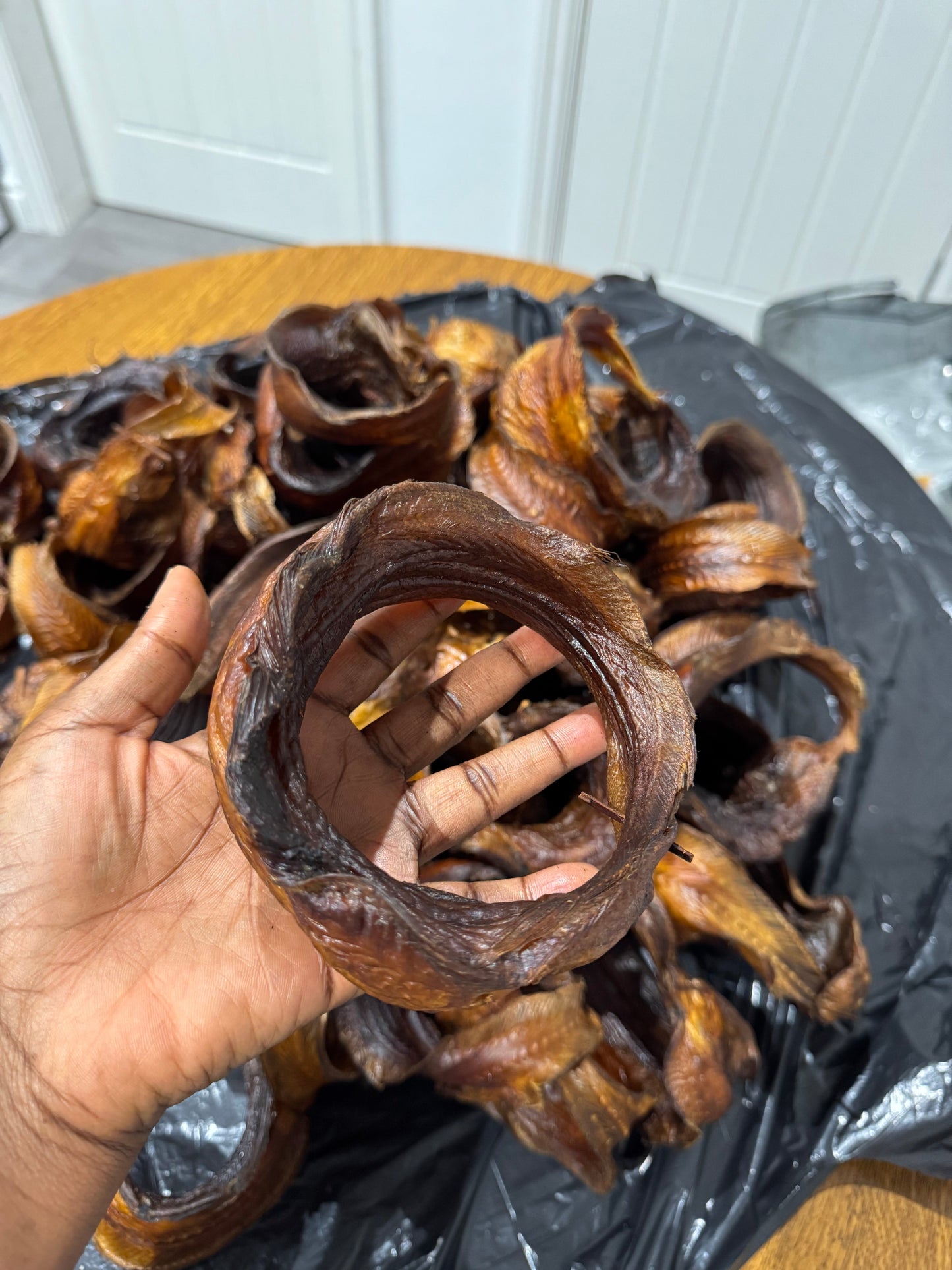 Eja Abo (Freshly Smoked Sole Fish).