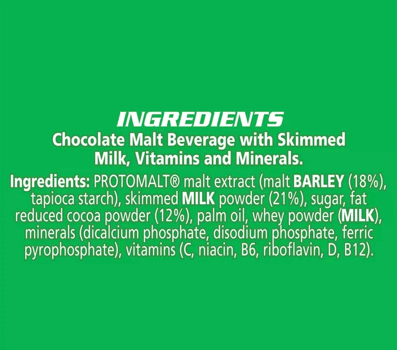 Nestle Milo Malted Milk 400g - Classic Malt-Chocolate Taste, Rich Malty Flavor, Fortified with Vitamins & Minerals, Perfect for Breakfast & Desserts
