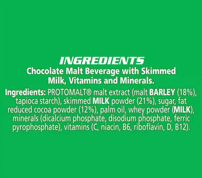 Nestle Milo Malted Milk 400g - Classic Malt-Chocolate Taste, Rich Malty Flavor, Fortified with Vitamins & Minerals, Perfect for Breakfast & Desserts