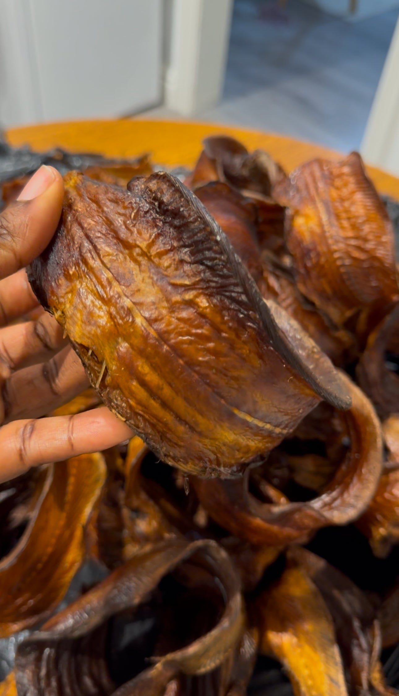 Eja Abo (Freshly Smoked Sole Fish).