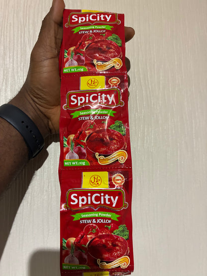 Spicity Stew & Jollof Seasoning Powder 10g x 10
