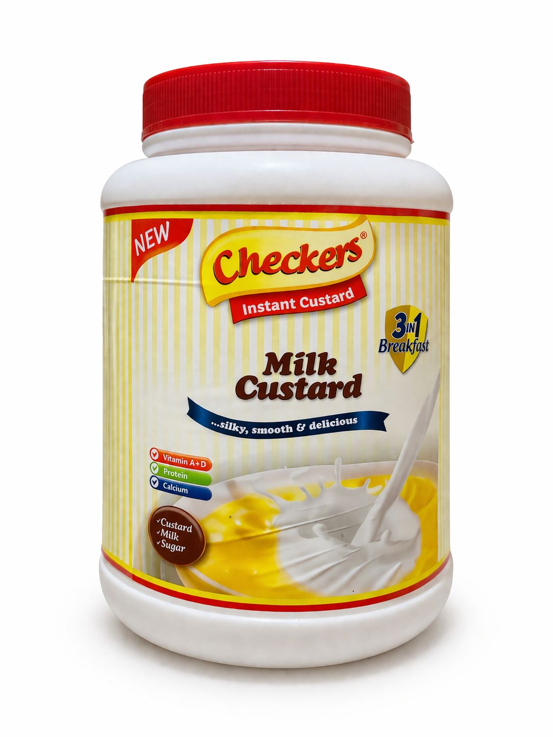 Checkers Custard 3-in-1