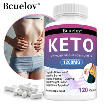 Advanced Keto Capsules, Weight Management, Metabolism Boost, Appetite Control, Energy Support, Digestive Health Supplement