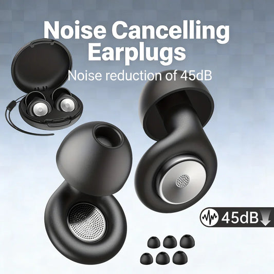 Ear Plugs for Sleeping Noise Cancelling EarPlugs for Noise Reduction Perfect for Focus and Relaxation/Work, Travel, Airplane