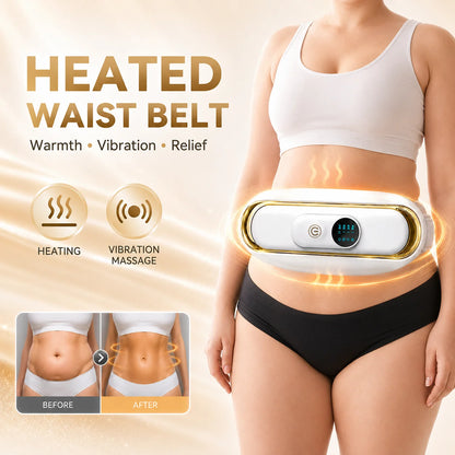 Slimming Machine for Women, Electric Abdominal Fat Burner, Anti-Cellulite Massage Belt, Body Shaping & Belly Fat Removal