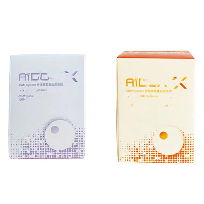 AiDex 2nd CGMs No Blood Collection Glucometer Glucose Sensor Diabetes Management Real-time Self Sugar Testing Monitoring