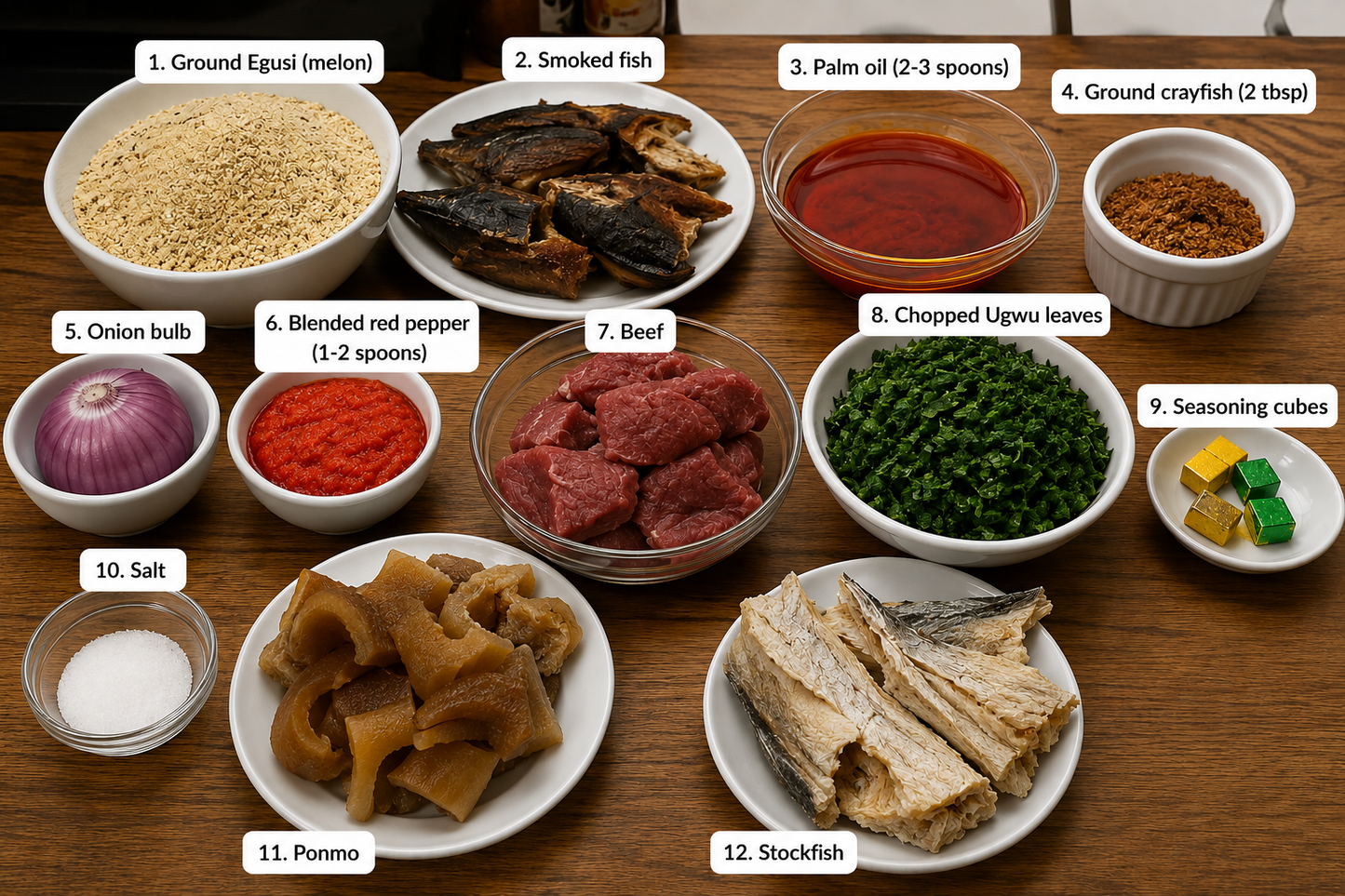 Egusi Soup Ingredient Pack